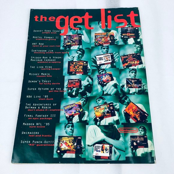 Nintendo Power Magazine Volume 67 Dec 1994 Earthworm Jim X-Men Poster No Cards - Picture 2 of 4